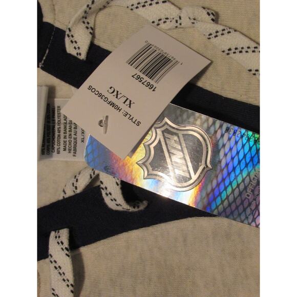 Seattle Kraken Hockey Sweatshirt NHL Hooded Pullover Lace Up Neck XL NWT - Picture 3 of 5